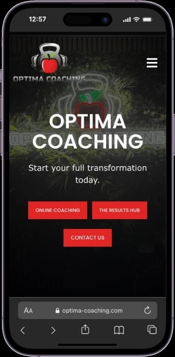 Optima Coaching mobile screenshot