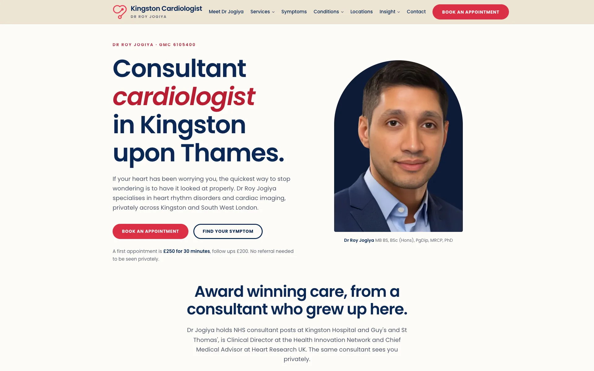 Kingston Cardiologist desktop screenshot