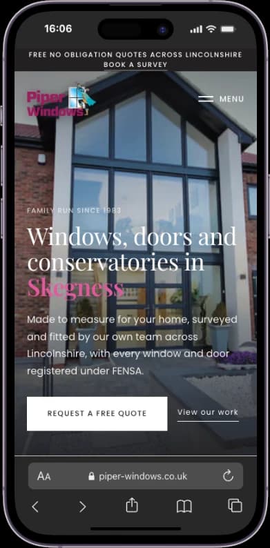 Piper Windows mobile screenshot