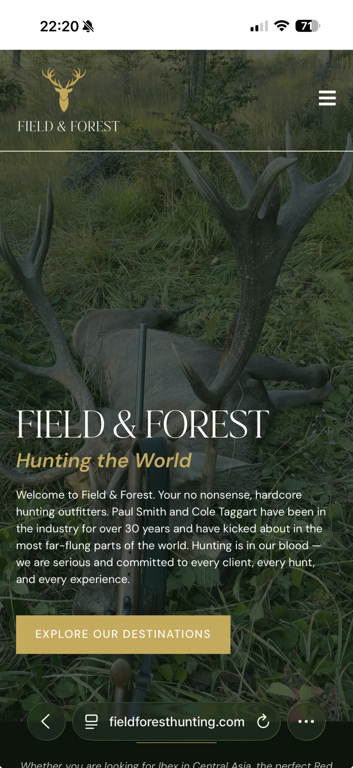 Field Forest Hunting mobile screenshot